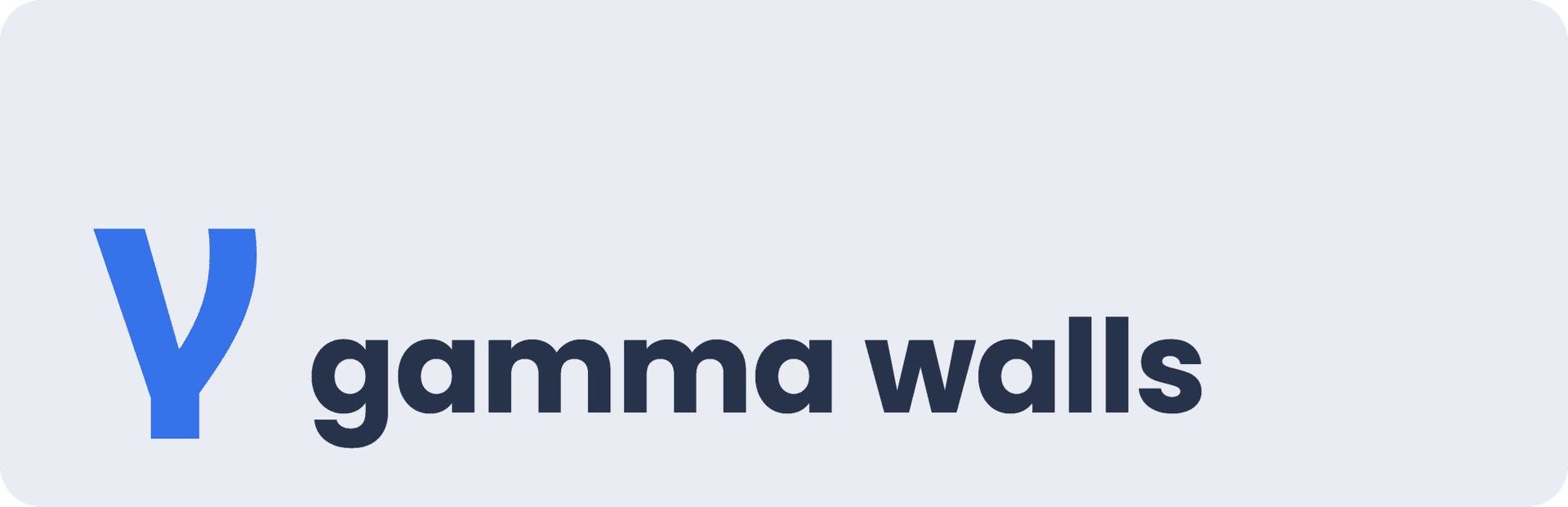 GammaWalls